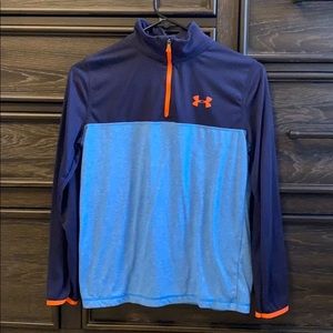 Youth Under Armour quarter zip shirt